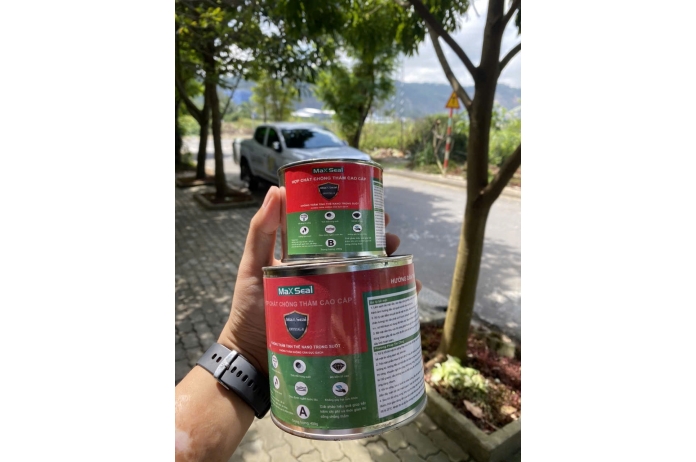 MaxSeal Crystal-X | Hợp Chất Chống Thấm Trong Suốt