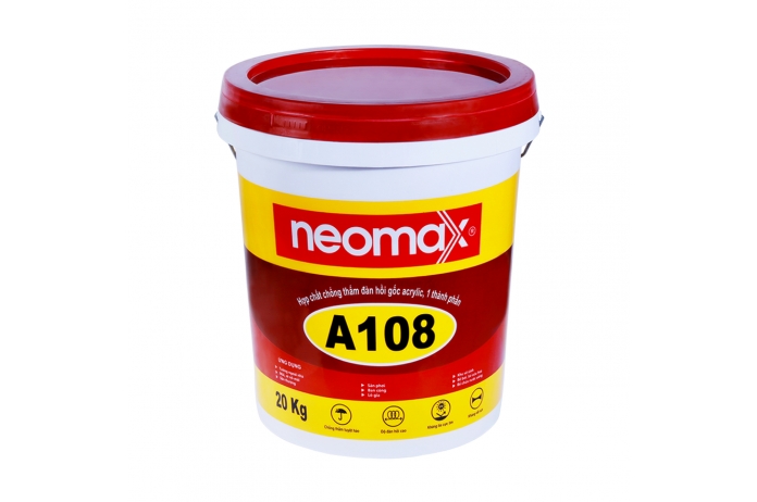 Neomax A108- CHẤT CHỐNG THẤM ĐÀN HỒI CHO TƯỜNG