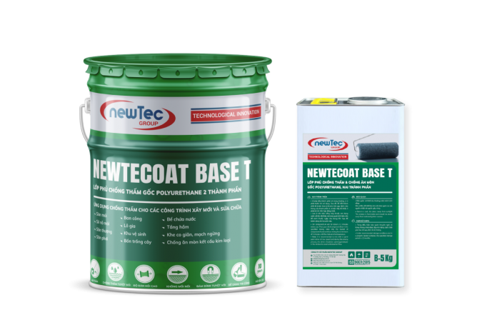 NEWTECOAT BASE T - Chống thấm cao cấp gốc Polyurethane hai thành phần